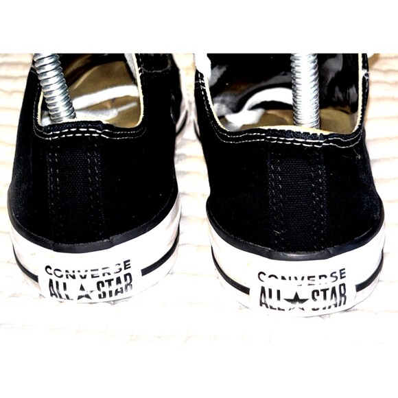Converse M9166: Chuck Taylor All Star Unisex Ox Low Top Black Sneakers Size 7.5 - Picture 4 of 6